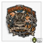 Set of 2 Hurvínek & Spejbl Trabant sticker GDR Eastern Bloc screwdriver workshop