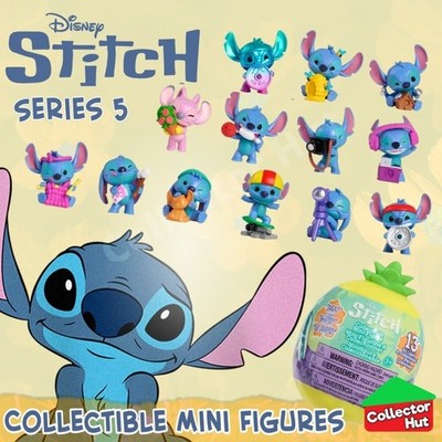 Disney Stitch Feed Me Mini Figuren SERIE 5 ANANASSCHOTE identifiziert VERSIEGELT