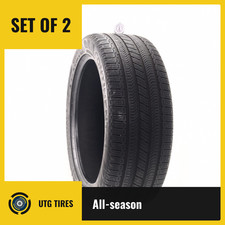 Set Of 2 Used 27545r22 Continental Crosscontact Rx Lr 115w - 732