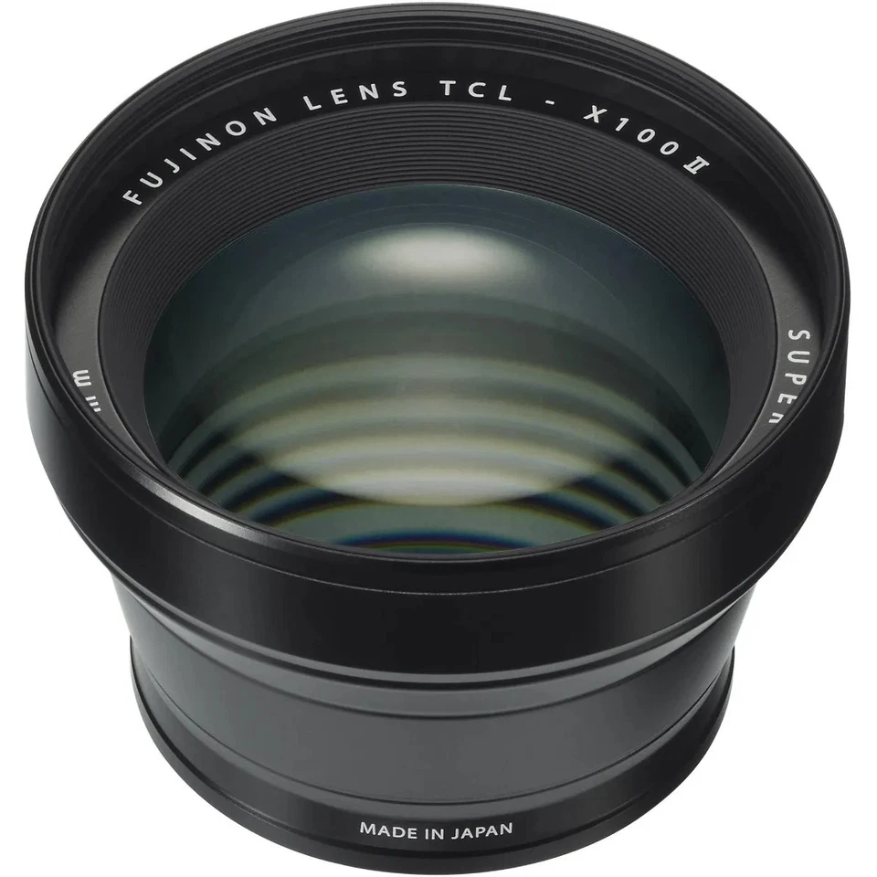 FUJIFILM TCL-X100 II Tele Converter Lens for X100 Series (Black)