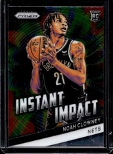 2023-24 Panini Prizm Noah Clowney Instant RC Impact Rookie #21 Nets