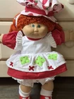 Jesmar in strawberry shortcake outfit