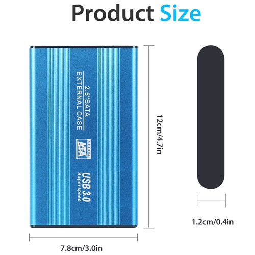 External Hard Drive High-Speed Transmission Portable 1T/2T/4T Hard Disk Drive - Afbeelding 7 van 27