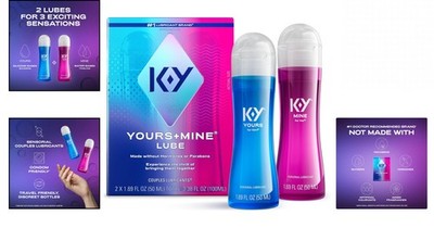 Yours & Mine Couples Personal Lubricant - 2 x 1.69 Fl Oz for Intimate Thrills | eBay Yours & Mine Couples Personal Lubricant - 2 x 1.69 Fl Oz for Intimate Thrills | eBay