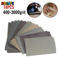 18pcs Sandpaper Abrasive Polishing Tools 4006008001000120015002000250030 18pcs Sandpaper Abrasive Polishing Tools 4006008001000120015002000250030