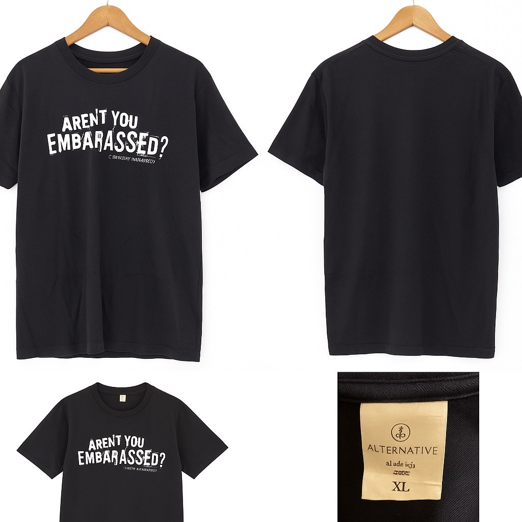 Sebastian Maniscalco “Aren’t You Embarrassed?” Comedy Tour Shirt – XL