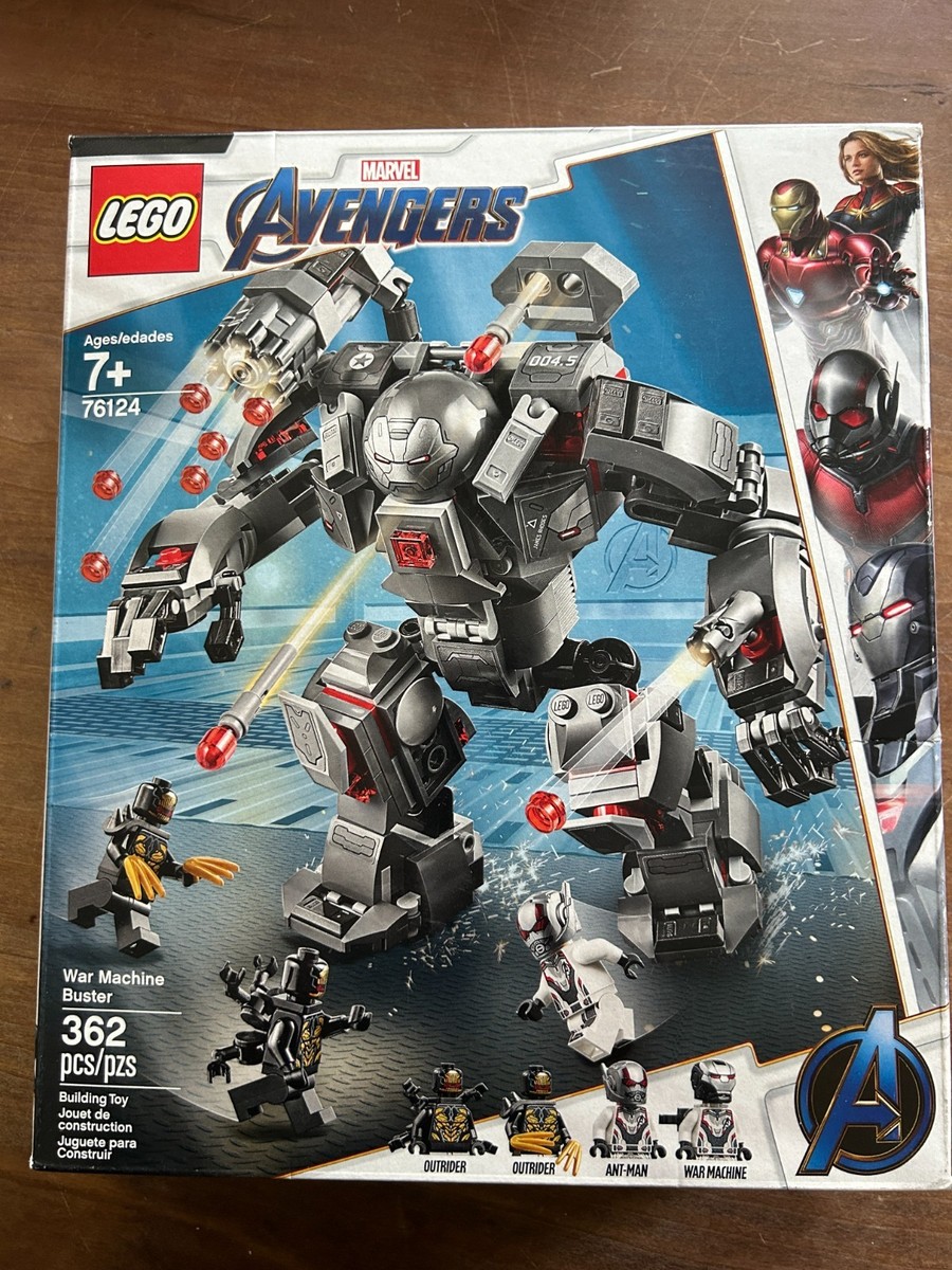 ヘアゴム No.51 LEGO Marvel Super Heroes 76124 War Machine Buster RETIRED Avengers