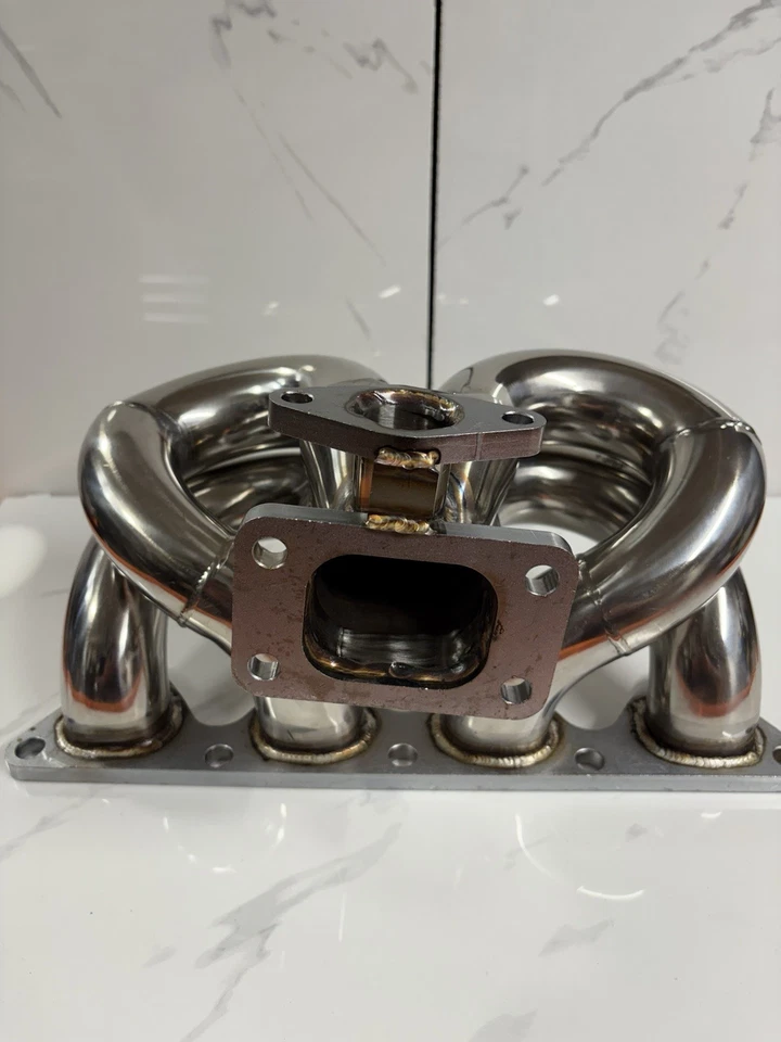 Acura Integra Honda Civic del Sol B16 B18 DOHC T3 38mm STAINLESS Turbo Manifold — 第 2/4 张图片
