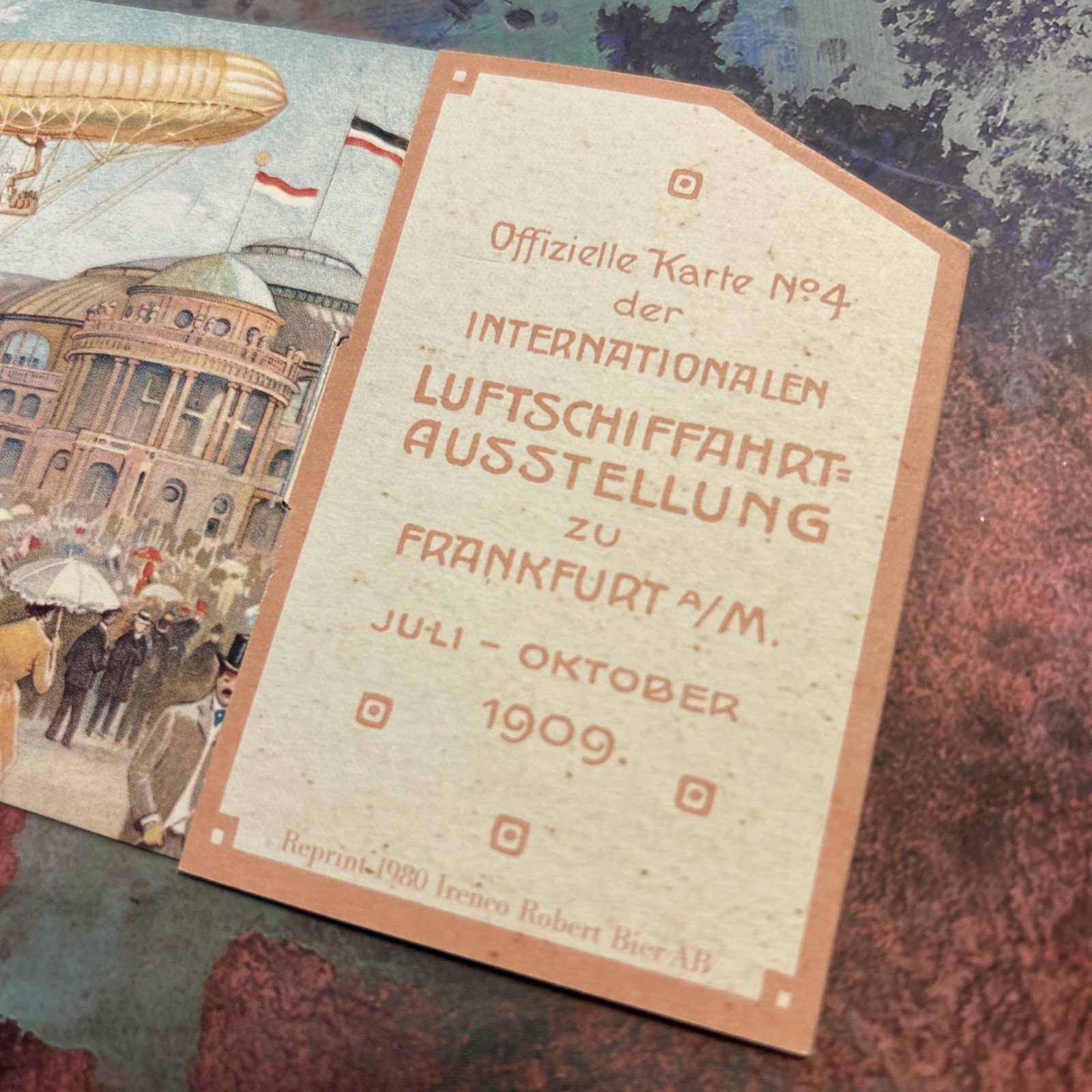 Vintage Reproduction of a 1900 Postcard, Good Old Days Postcard Co. Sweden