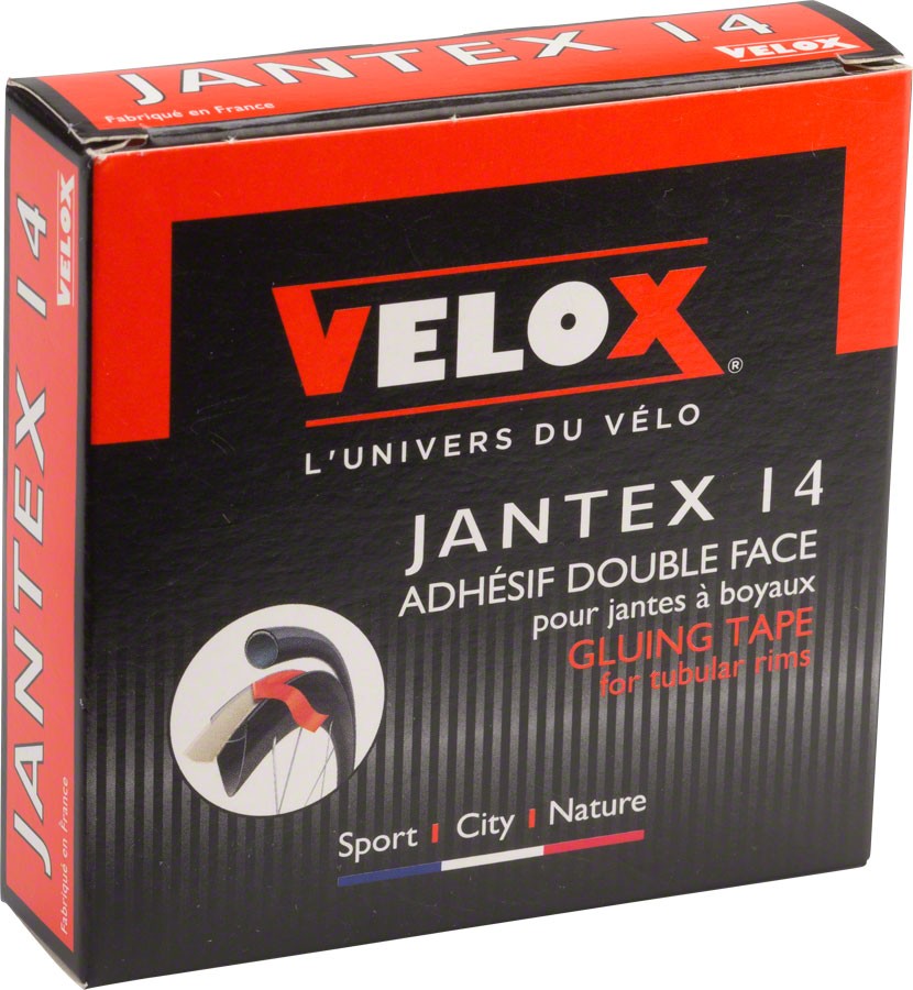 Ободная лента Velox Jantex 14 Carbon Tubular - Прочная, двусторонняя, без клея