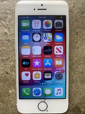 Apple iPhone 5s A1533 Silver 16GB WORKING 