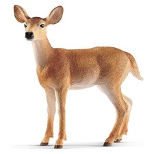 Schleich White-tailed Doe Animal Figure 14819 NEW IN STOCK