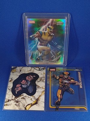 Marvel Topps Comic Book Heroes 2025 Wolverine + Chrome 2026 Base + Fanfare FF-49