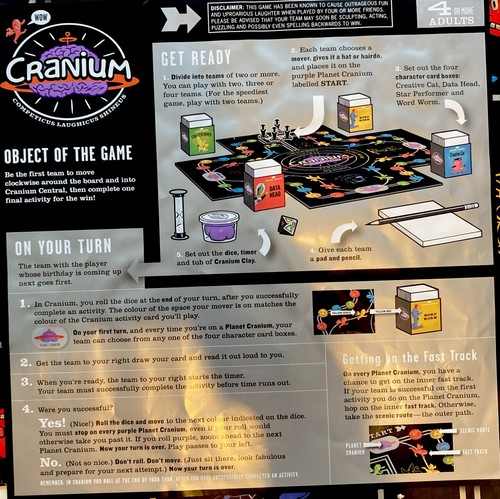 Cranium Wow You're Good Board Game Hasbro 2007 Adult Game  - Picture 5 of 7