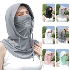 Cooling Balaclava Sun UV Protection Hood Full Head Face Mask Cover for Men Women