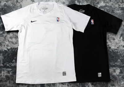 Herren weiß schwarz Nike Pro Combat Dri-Fit Kompression Sport T-Shirt GRÖSSE UP