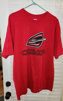 CLEVELAND GLADIATORS tee shirt Defunct Arena Football Team Adult XL