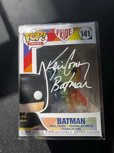 Funko Pride Pop! Vinyl: Batman DC Super Heroes Figure #141 Signed Kevin Conroy