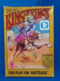 King of Kings: The Early Years Nintendo Entertainment 1991 NES Camel Cover CIB