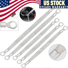 5 Universal Automotive Ground Strap Tinned Copper Car Engine Ground Strap Cable