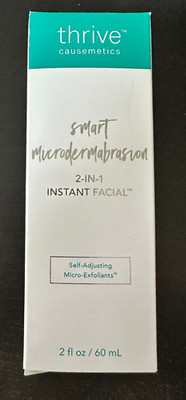 NEW Thrive Causemetics Smart Microdermabrasion 2-in-1 Instant Facial, Sealed box