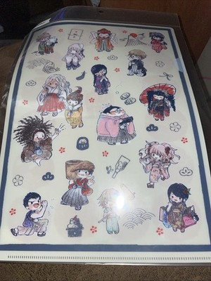 Danganronpa 1・2 Reload Graph Art Clear File New Year Characters Japan