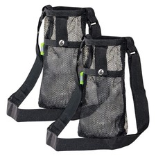 2PCS Water Bottle Carrier Bag - Convenient Holder with Strap and Pocket for H...