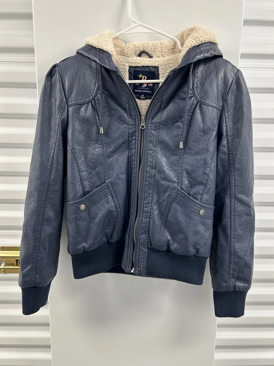 ジャケット・アウター papaiya Papaya Coats, Jackets & Vests Faux Leather Outer Shell for Women