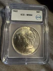 🔥1922 Silver Peace $1 ICG MS64🔥