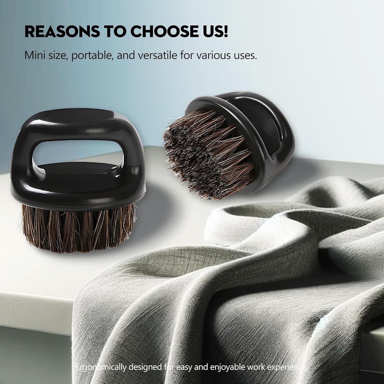 2-Pack Professional Knuckle Brush for Barbers - Essential Beard and Mustache ... thumbnail 8