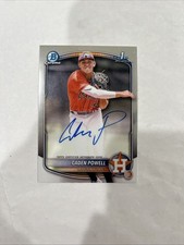 Caden Powell Bowman Chrome 2025 Auto