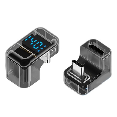 Adaptateur USB C léger 180 degrés pour charge rapide et transfert de données - Photo 5 sur 19