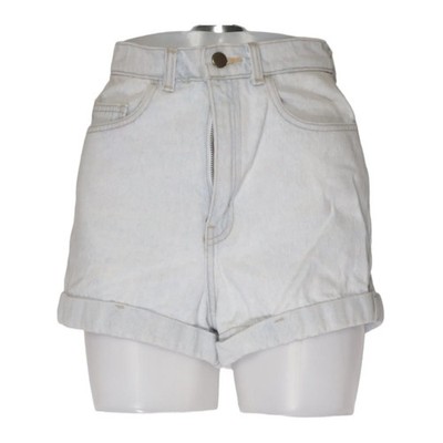 American Apparel, Jeans Shorts, Größe: 27, Blau, Einfarbig, Denim, Damen #SW8