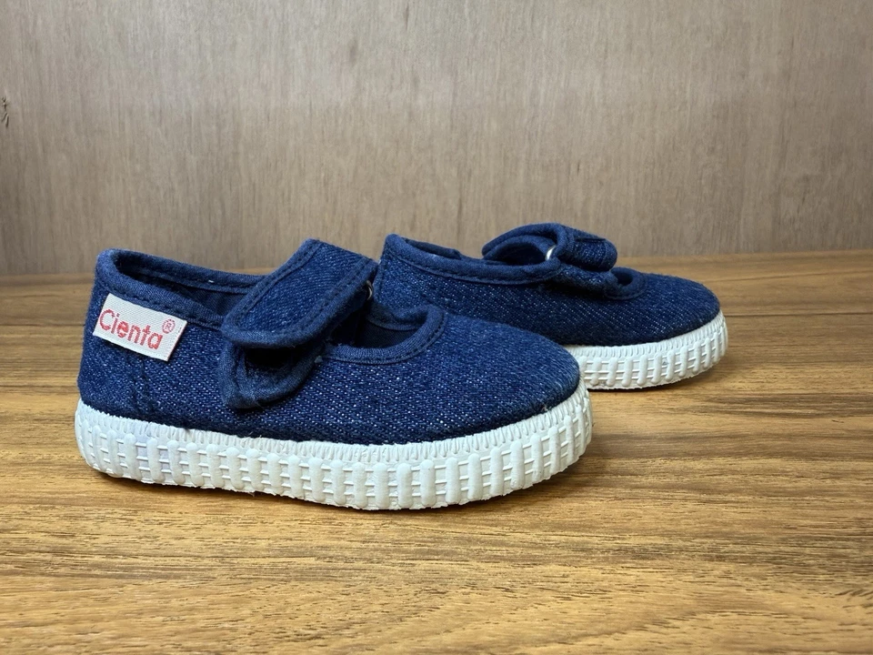 Cienta Girl Mary Jane 海军蓝 婴儿鞋 尺码 3 — 第 2/4 张图片