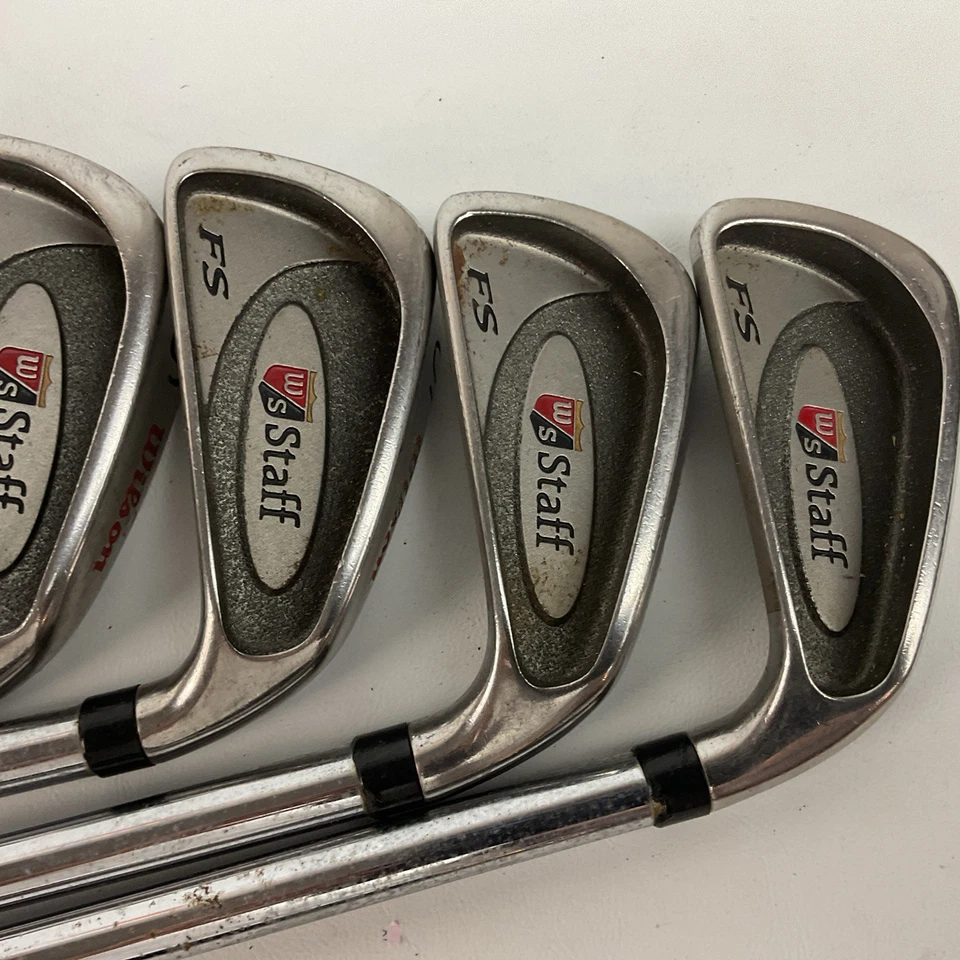 Wilson Staff FS Fat Shaft Iron Set Steel Shaft RH 3,4,5,6,8,9,PW And G Wedge - Image 2 of 4