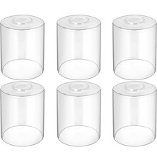 Szklany abażur lampy do łazienki Lampa toaletowa, Szklana zawieszka Pokrowiec na latarkę 6-pak