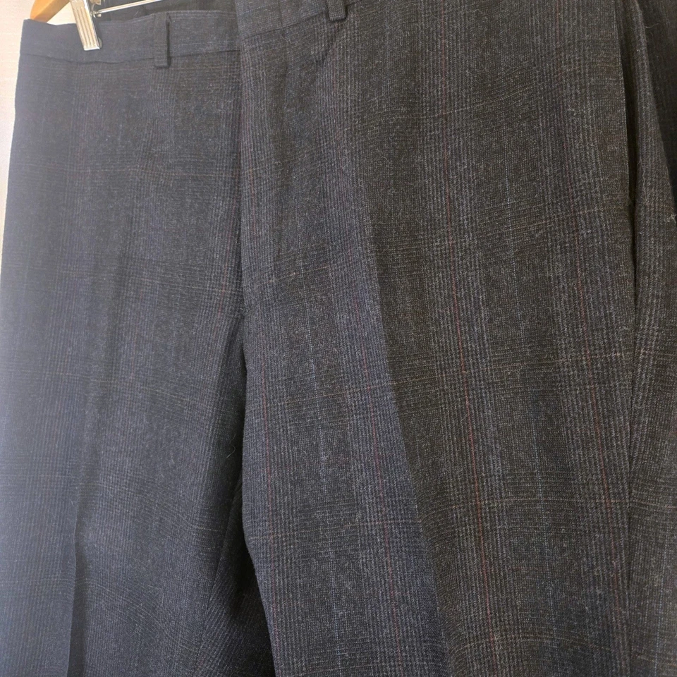 VTG Givenchy Monsieur Worlds Best Wool Suit Charcoal Twill Weave Suit *Unsized* - Image 4 of 4