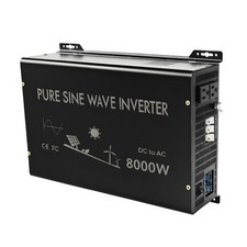 8000W Pure Sine Wave Inverter 48V DC to AC 110V 120V Power Converter 16000w Car