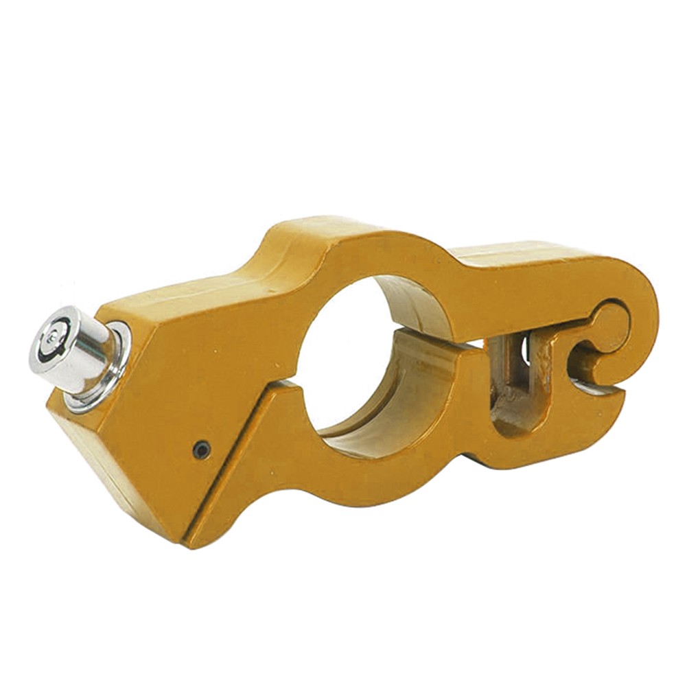 Motor Handlebar Lock Anti-Theft Grip Throttle Security Bike Scooter ATV Gold