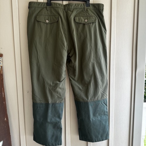 LL Bean Feldhose Herren 44 29 grün hellbraun Tek Upland Brush Briar Jagd Outdoor - Bild 3 von 6