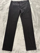 Greyson Pants Men 36x34 Black Stretch Slim Wolf Performance Golf