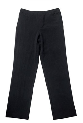 Preowned- Time & Tru Stretch Straight Leg Casual Pants Womens (Size M/8-10)