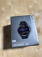 Garmin Forerunner 965 Unisex Smartwatch - Black (010-02809-00) for