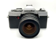 Minolta XG 1 Silver Good Analog SLR 35mm Camera Lens  Kiron 28-70mm f/3.5-4.5