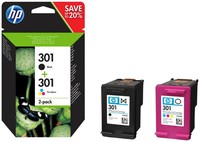 2 Bis 20X Hp Multipack Hp 301 FüR Deskjet 1050, Multipack - Mengenrabatt