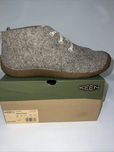 KEEN Men's Mosey Chukka Ankle Boot, Taupe Felt/Birch, 12 - Picture 1 of 9