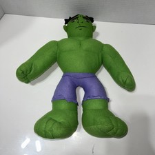 Disney  s Marvel Avengers Assemble Hulk 12" Plush Stuffed 2014
