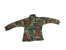 Vintage US Air Force Coat Mens Small Short Woodland Camo Height 63-67 Chest33-37