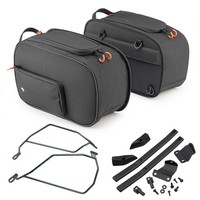 Kappa Seitenkoffer 17L ST105 + Rahmen Honda CB 650 R 2021-2023 Schwarz