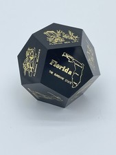 Florida Souvenir 12 Sided Dodecahedron Vintage